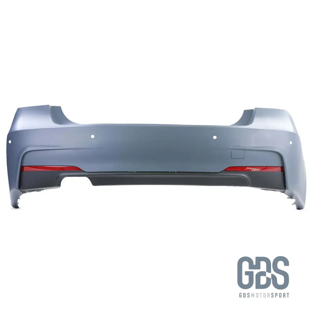 Pare choc arriere Pack M pour BMW F30 berline Sortie double gauche - Diffuseur d’origine - Choc kit carrosserie - GDS Motorsport