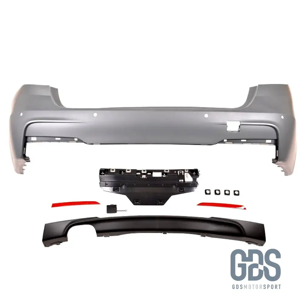 Pare choc arriere Pack M pour BMW F31 Touring Sortie double gauche - Diffuseur d’origine - Choc kit carrosserie - GDS Motorsport