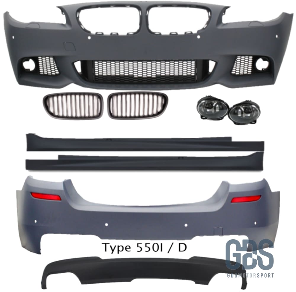 Kit Complet Pack M pour BMW F11 Touring Phase 1 Class Edition - style 550 i/d Pare Choc carrosserie GDS Motorsport