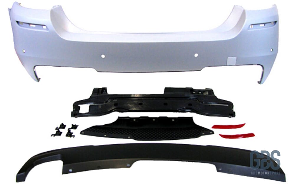 Pare choc arriere look Pack M pour BMW berline F10 - Choc - GDS Motorsport