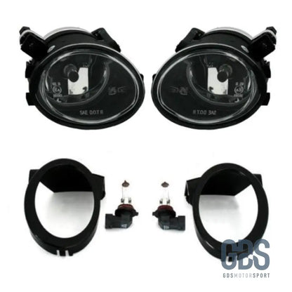 Paire phares antibrouillard BMW E39 Pack M / M5 - Cristal Blanc - PHARES FEUX - GDS Motorsport