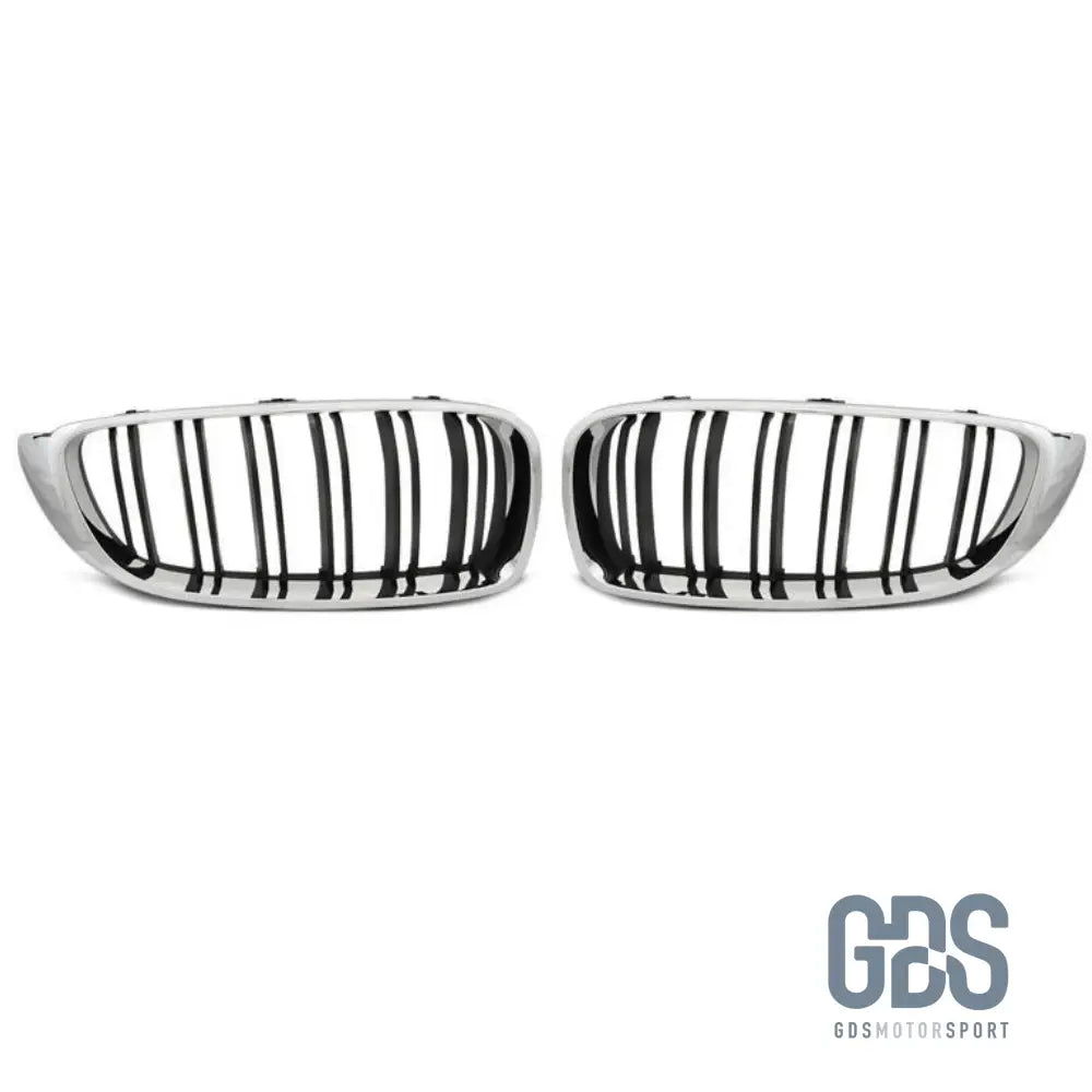 Grilles de calandre Type vrai M4 F82 BMW F32/ F33/ F36 Noir Chrome - calandres - GDS Motorsport