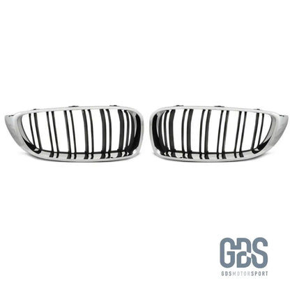 Grilles de calandre Type vrai M4 F82 BMW F32/ F33/ F36 Noir Chrome - calandres - GDS Motorsport