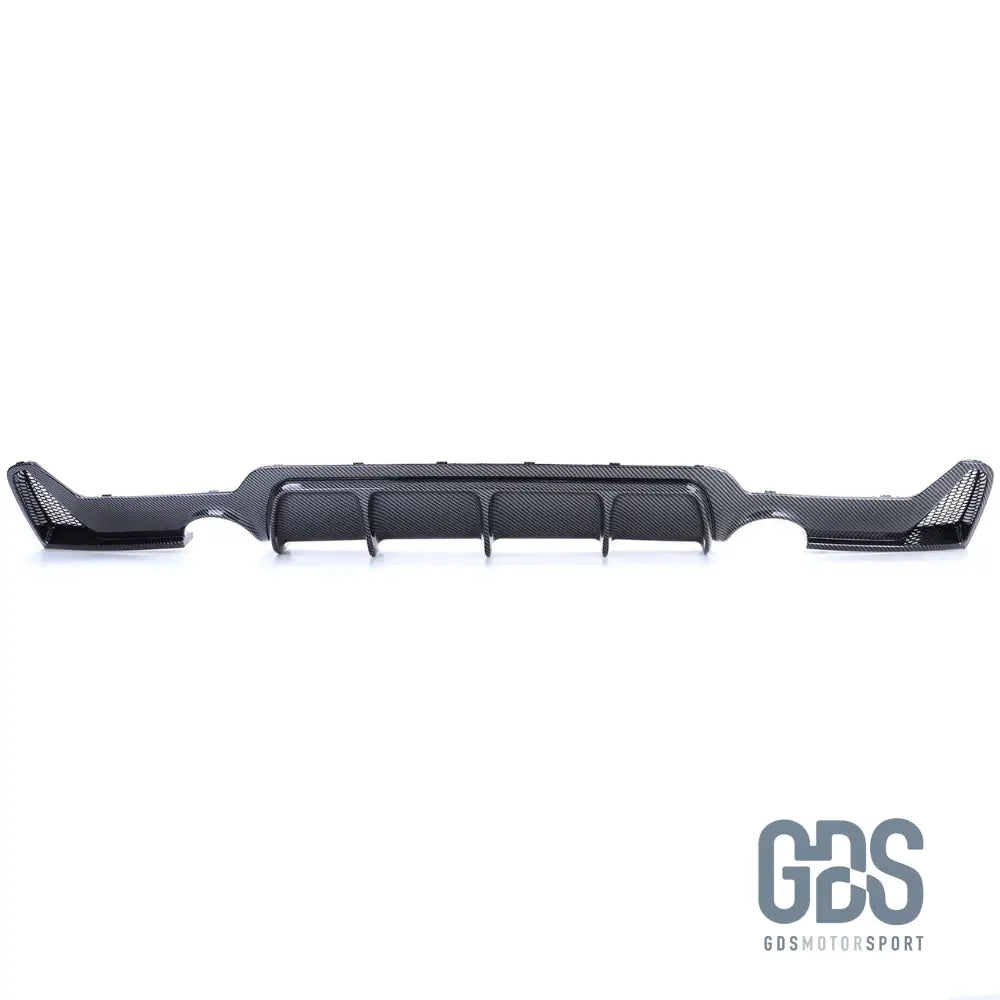 Diffuseur M performance Look Carbone pour BMW F32/ F33/ F36 Sortie gauche/droite 435 I/D 440i - Éléments de carrosserie - GDS Motorsport
