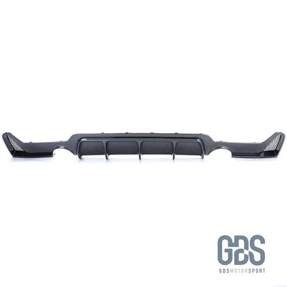 Diffuseur M performance Look Carbone pour BMW F32/ F33/ F36 Sortie gauche/droite 435 I/D 440i - Éléments de carrosserie - GDS Motorsport