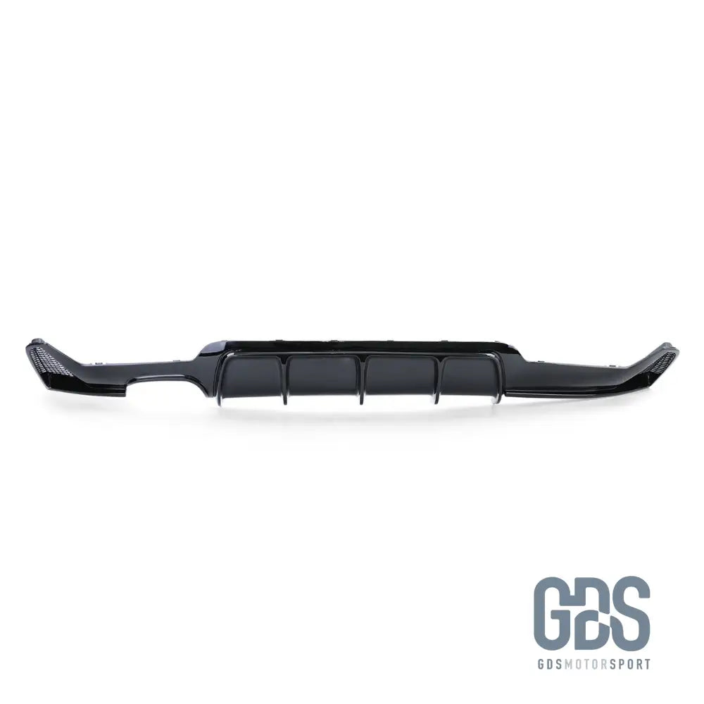 Diffuseur M performance Noir Brillant pour BMW F32/ F33/ F36 Sortie Double gauche - Éléments de carrosserie - GDS Motorsport