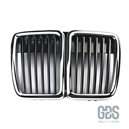 Calandre chrome/noir look origine pour bmw e30 (1982-1994) - calandres