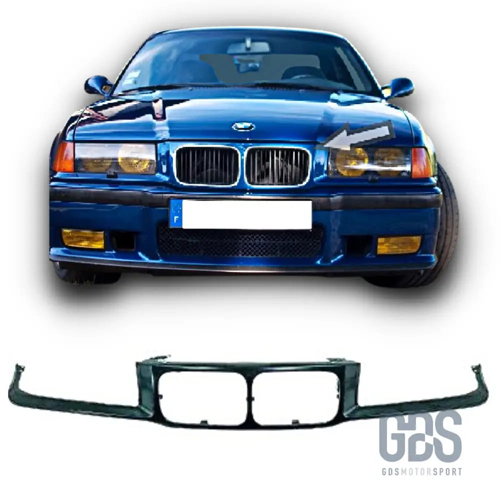 Calandre metalique avant bmw e36 phase 1 de 1991 a 1996 - calandres