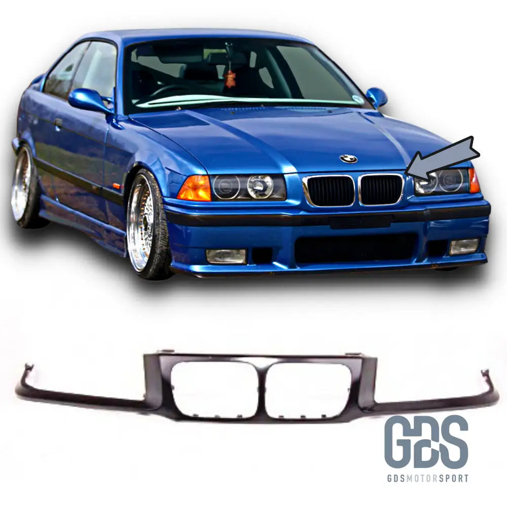 Calandre metalique avant BMW E36 Phase 2 de 1996 a 1999 - Calandres - GDS Motorsport