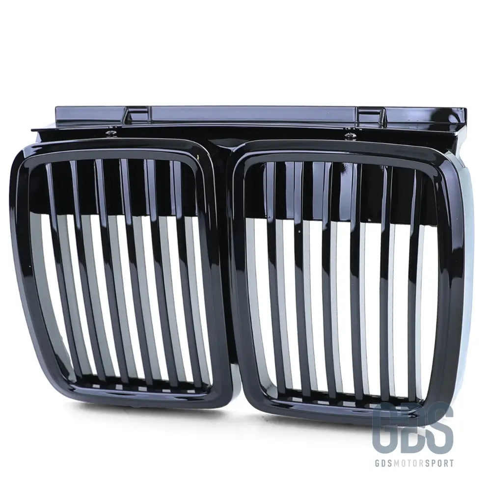 Calandre noir brillant pour bmw e30 (1982-1994) - calandres