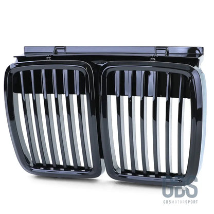 Calandre noir brillant pour bmw e30 (1982-1994) - calandres