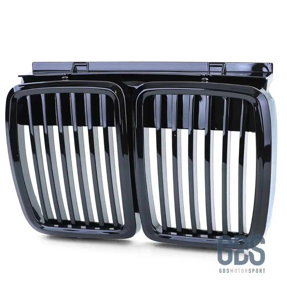 Calandre Noir Brillant pour BMW E30 de 1982 a 1994 - Pare Choc - GDS Motorsport
