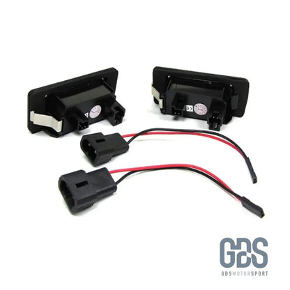 2 Modules éclairage de plaque d’immatriculation 24 LED’s BMW - Led immatriculation - GDS Motorsport