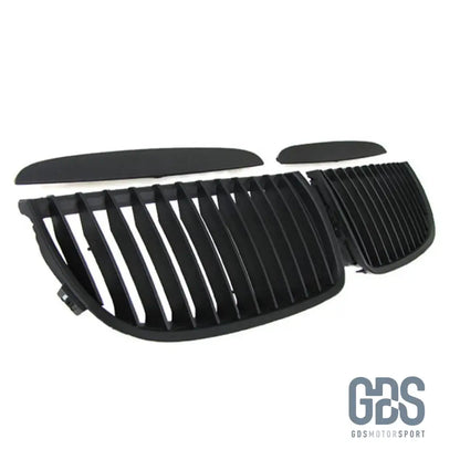 2 Grilles de calandre NOIR MATE BMW série 3 E90 / E91 PH1 2005 a 2008 Berline / Touring - Calandres - GDS Motorsport