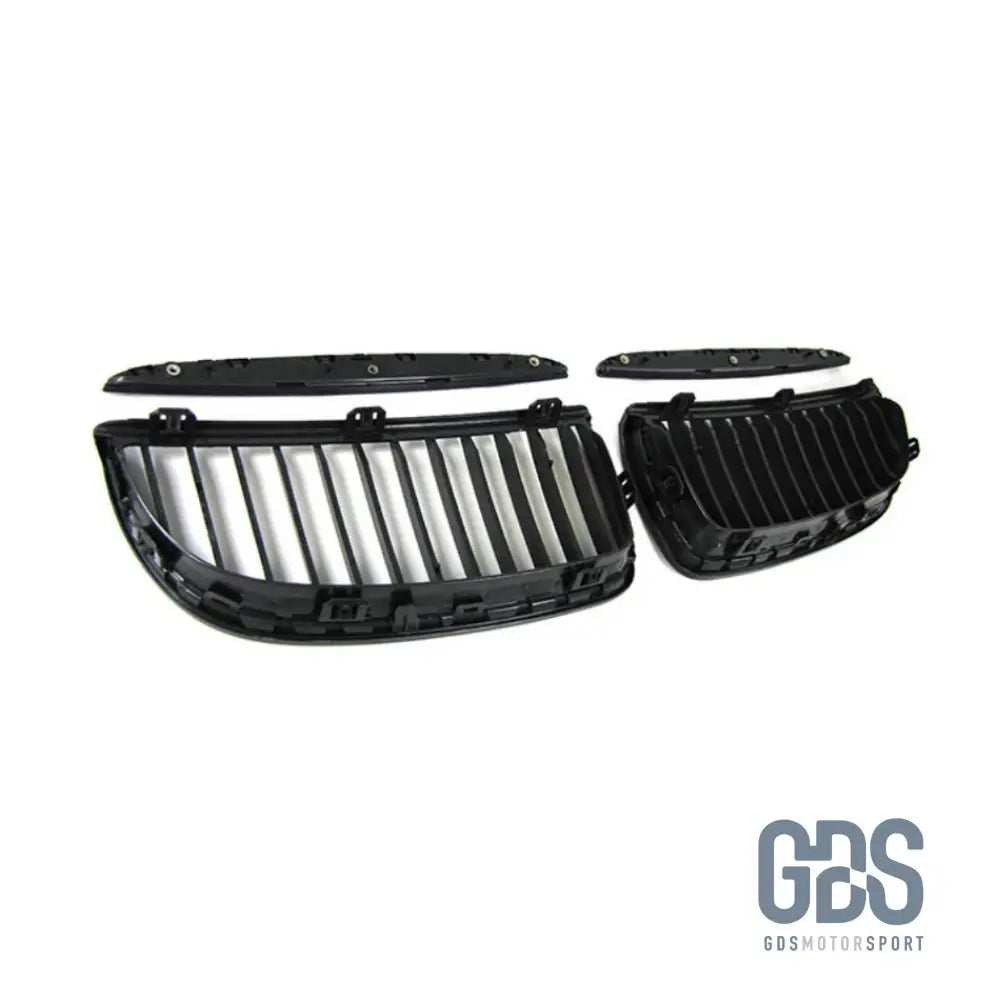 2 Grilles de calandre NOIR BRILLANT BMW série 3 E90 / E91 PH1 2005 a 2008 Berline / Touring - Calandres - GDS Motorsport