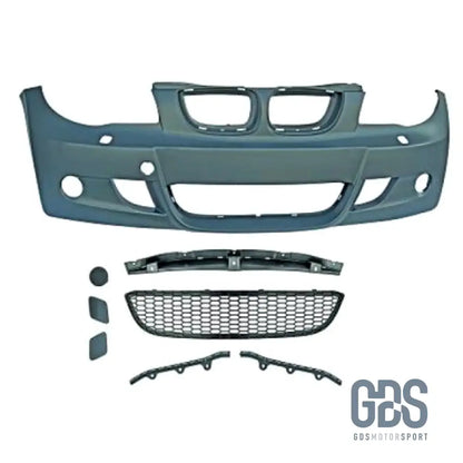 Pare Choc Avant Pack M phase 1 pour BMW E81 / E82 / E87 / E88 - Sans PDC - GDS Motorsport