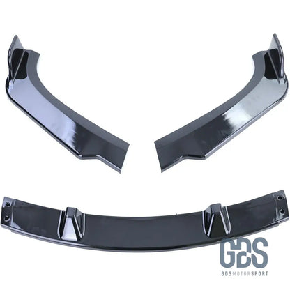 Lame M Sport pour Pare choc avant BMW E90/ E91 Phase 2 Noir Brillant - Choc kit carrosserie - GDS Motorsport