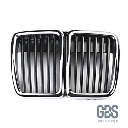Calandre Chrome Noir look origine pour BMW E30 de 1982 a 1994 - Pare Choc - GDS Motorsport