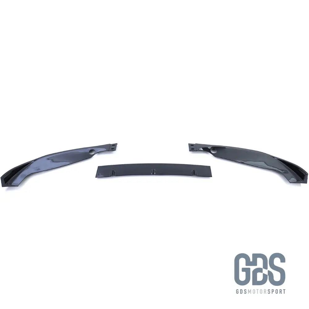 Lame M Performance Noir Brillant pour Pare choc avant look M2 BMW E46 - Choc kit carrosserie - GDS Motorsport