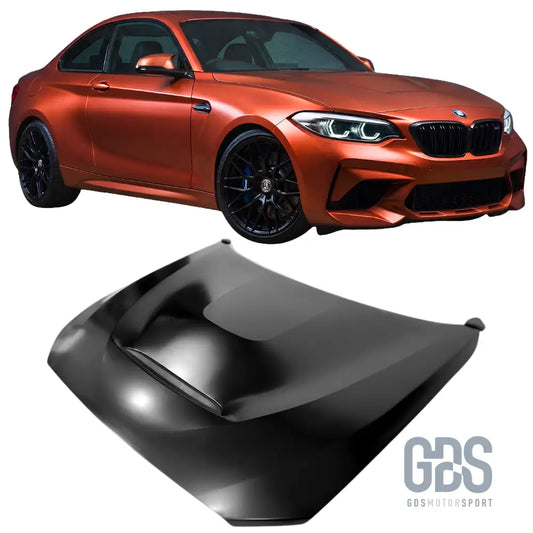 Capot look m2 compétition gts en acier pour bmw série 2 f22 f23