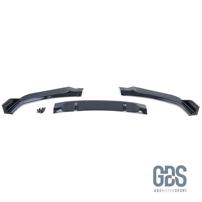 Lame M Sport pour Pare choc avant BMW E90/ E91 Pack Phase 1 Noir Brillant - Choc kit carrosserie - GDS Motorsport