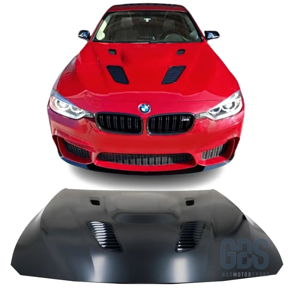 Capot moteur m3 gts 4 découpes buses d’admission bmw f30 berline f31 touring