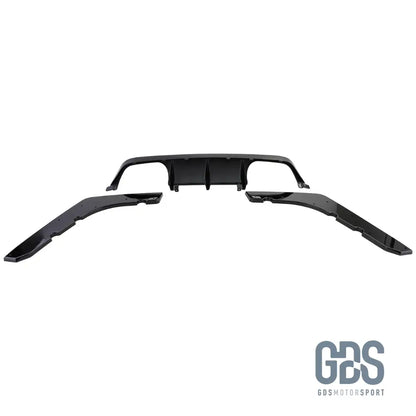 Diffuseur M performance pour Pare choc arriere BMW M4 F82/ F83 Noir Brillant - Éléments de carrosserie - GDS Motorsport