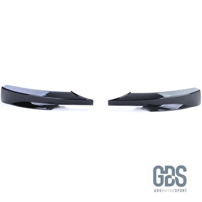 Splitter rajout de pare choc avant BMW E90 berline E91 touring Pack M Phase 2 Noir Brillant - Éléments carrosserie - GDS Motorsport