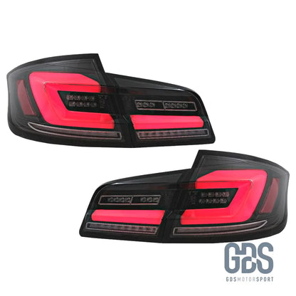 Feux arrières Look G20 Full LED pour BMW Série 5 F10 Fond Noir - Éclairage de véhicule - GDS Motorsport