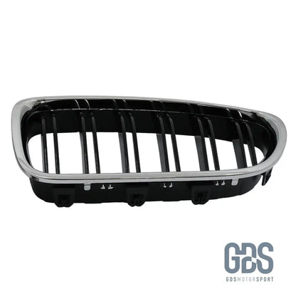 Grilles de calandre Look M5 Double lame Noir Brillant Contour Chrome BMW F10 / F11 - Calandres - GDS Motorsport