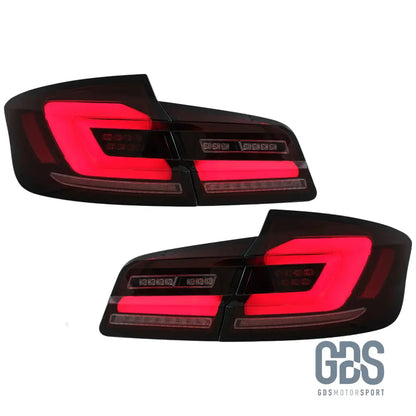 Feux arrières Look G20 Full LED pour BMW Série 5 F10 Rouge Fumé noir - Éclairage de véhicule - GDS Motorsport