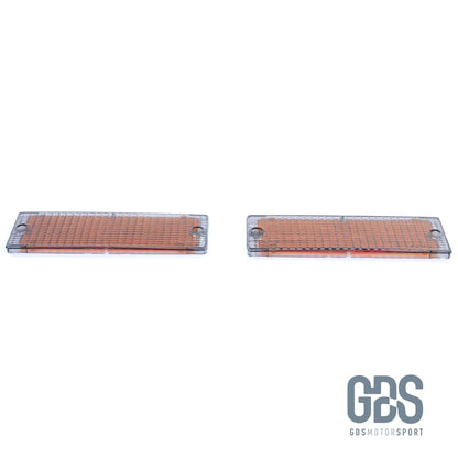 Vitres de clignotants avant fumé pour BMW E30 - Pare Choc - GDS Motorsport