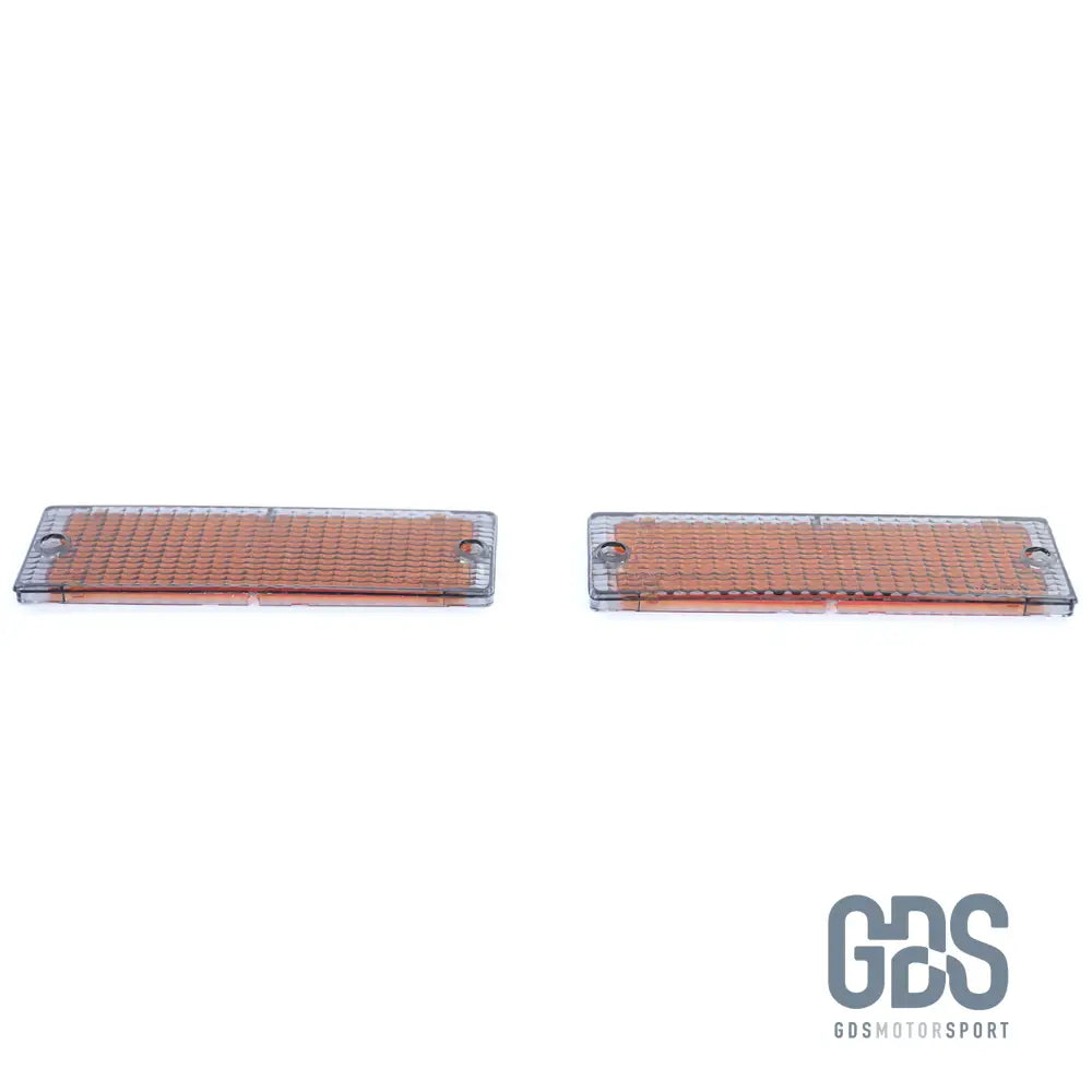 Vitres de clignotants avant fumé pour BMW E30 - Pare Choc - GDS Motorsport