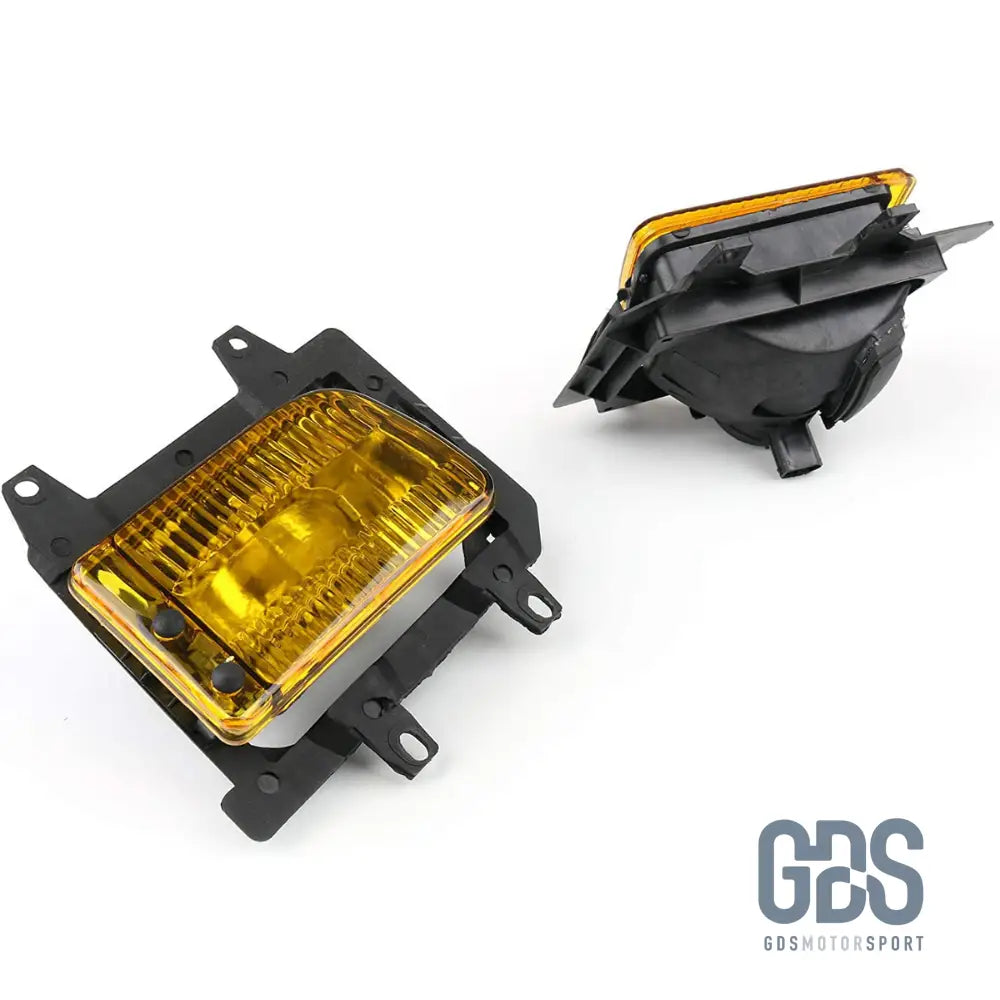 Antibrouillards Jaune retro pour BMW E30 phase 2 de 1985 a 1994 - Pare Choc - GDS Motorsport