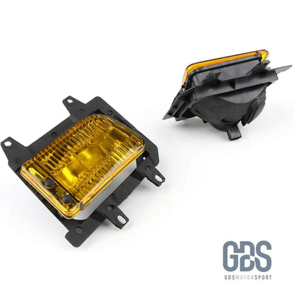 Antibrouillards Jaune retro pour BMW E30 phase 2 de 1985 a 1994 - Pare Choc - GDS Motorsport