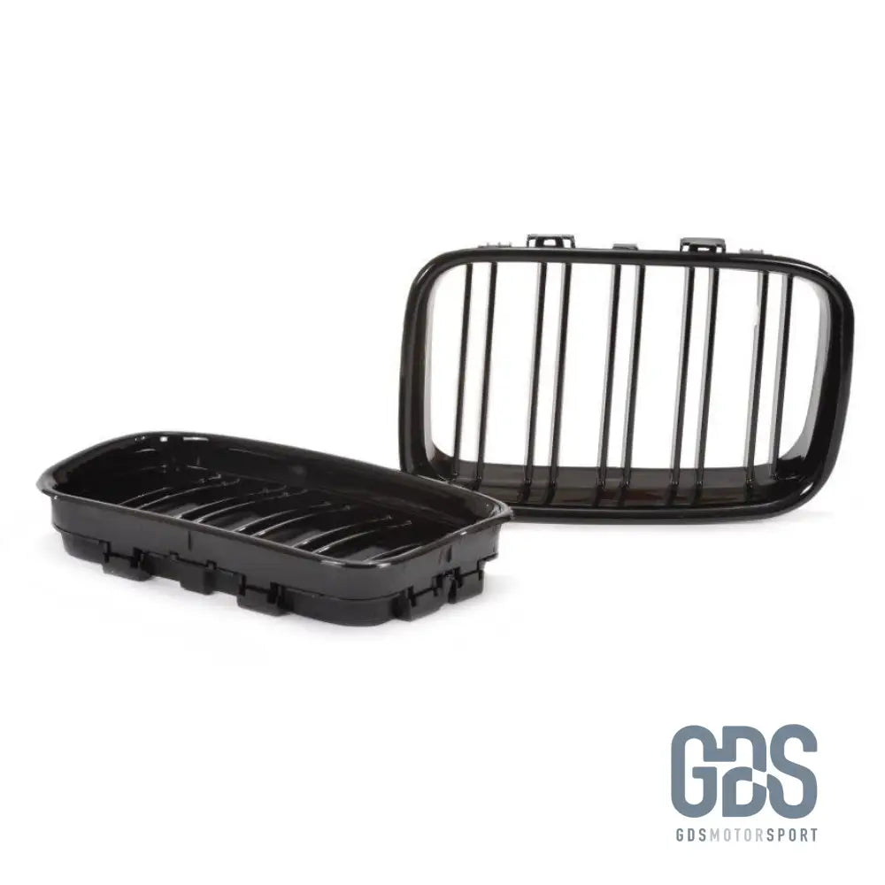 Calandres DOUBLE LAME noir brillant BMW E36 PH1 de 1992 a 1996 - GDS Motorsport