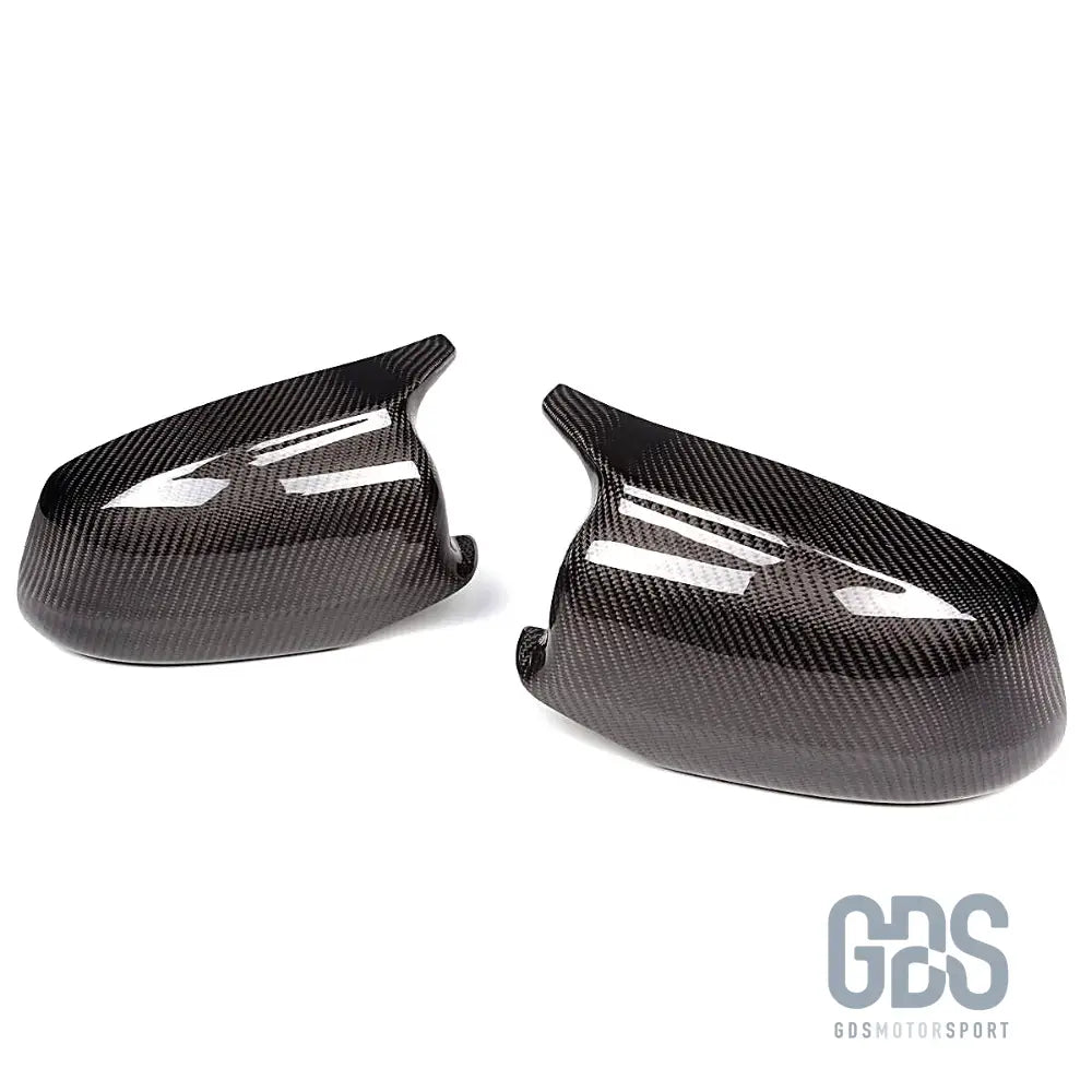 Coques de rétroviseur en carbone véritable look m performance pour bmw série 5 f10 & f11 (phase 1) - coque rétroviseur