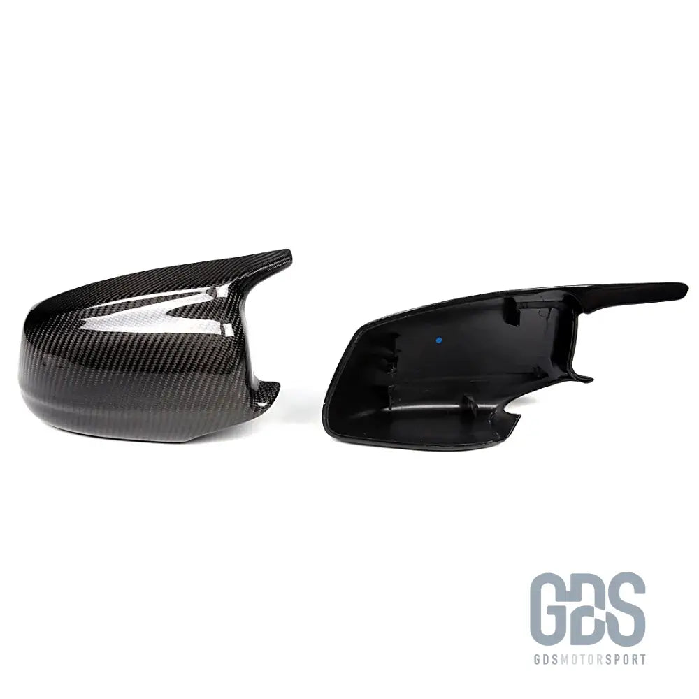 Coques de rétroviseur en carbone véritable look m performance pour bmw série 5 f10 & f11 (phase 1) - coque rétroviseur