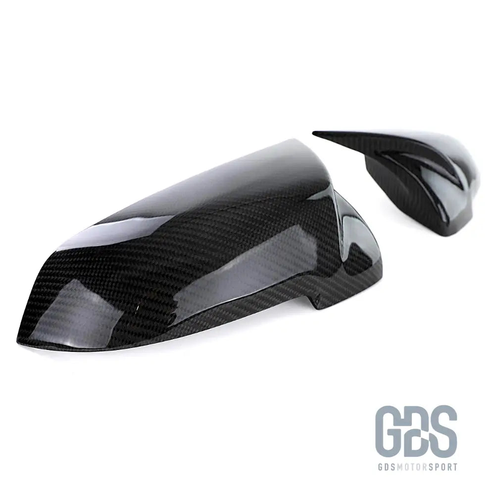 Coques de rétroviseur en carbone véritable look m performance pour bmw série 5 f10 & f11 (phase 2 lci) - coque