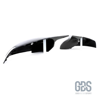 Coques de rétroviseur en carbone véritable look m performance pour bmw série 5 f10 & f11 (phase 2 lci) - coque