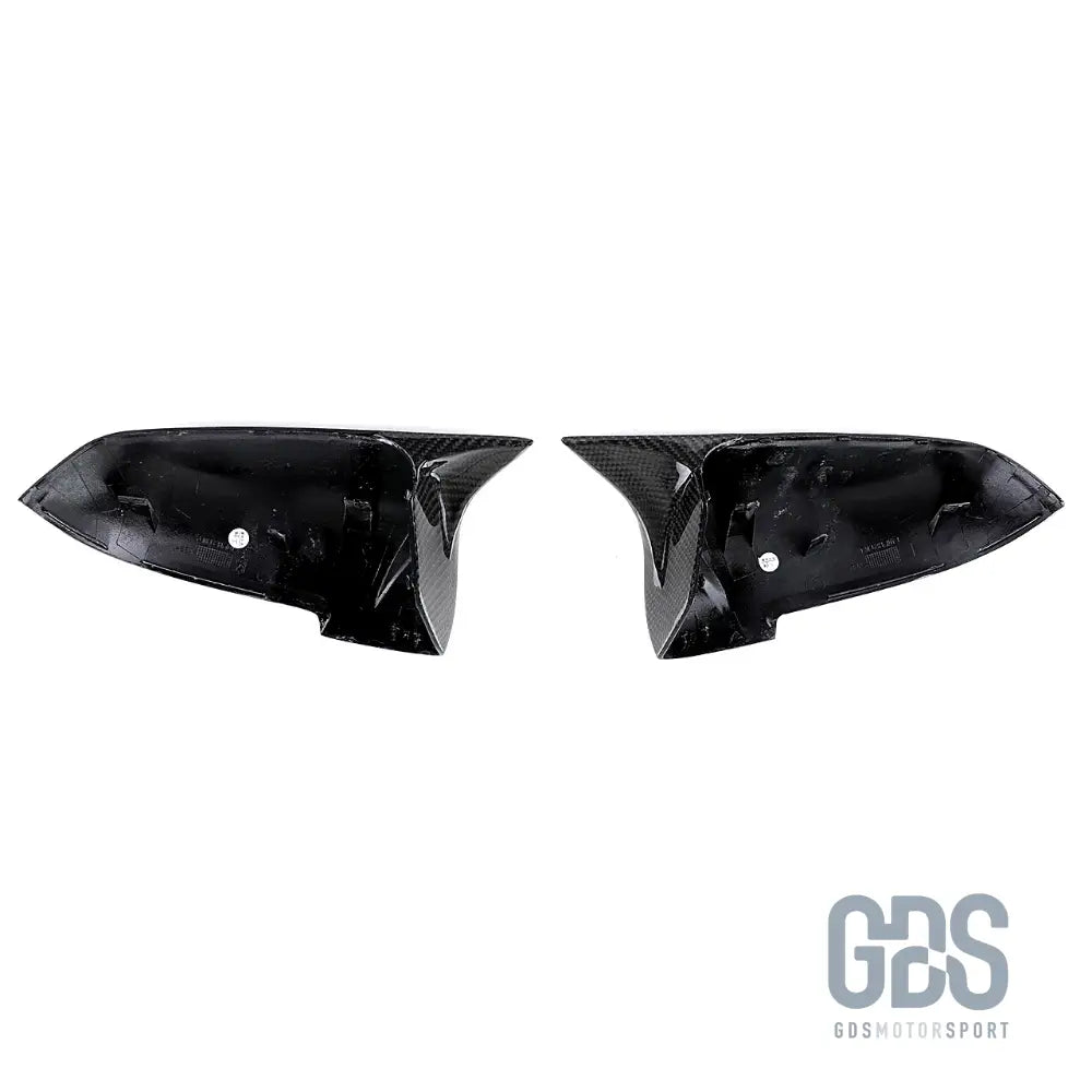 Coques de rétroviseur en carbone véritable look m performance pour bmw série 5 f10 & f11 (phase 2 lci) - coque