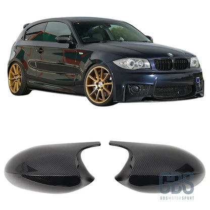 Coques rétroviseur look carbone type m3 pour bmw série 1 e87 e81 e82 e88 — phase - coque rétroviseur