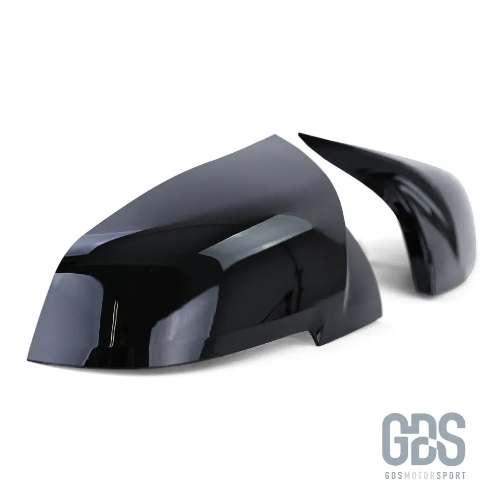 Coques de rétroviseur noir brillant look m performance bmw série 1 f20 f21 - coque rétroviseur