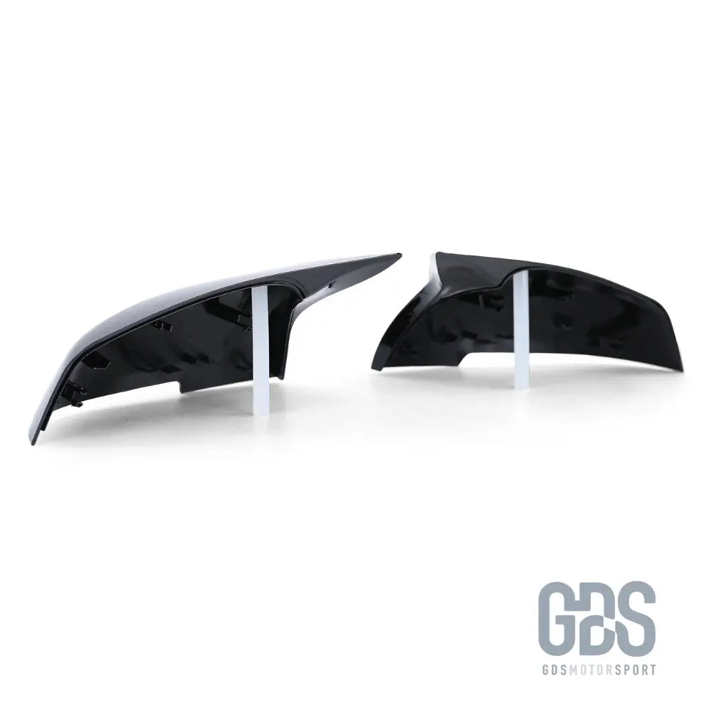 Coques de rétroviseur noir brillant look m performance bmw série 1 f20 f21 - coque rétroviseur