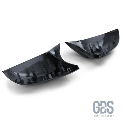 Coques de rétroviseur noir brillant look m performance bmw série 1 f20 f21 - coque rétroviseur