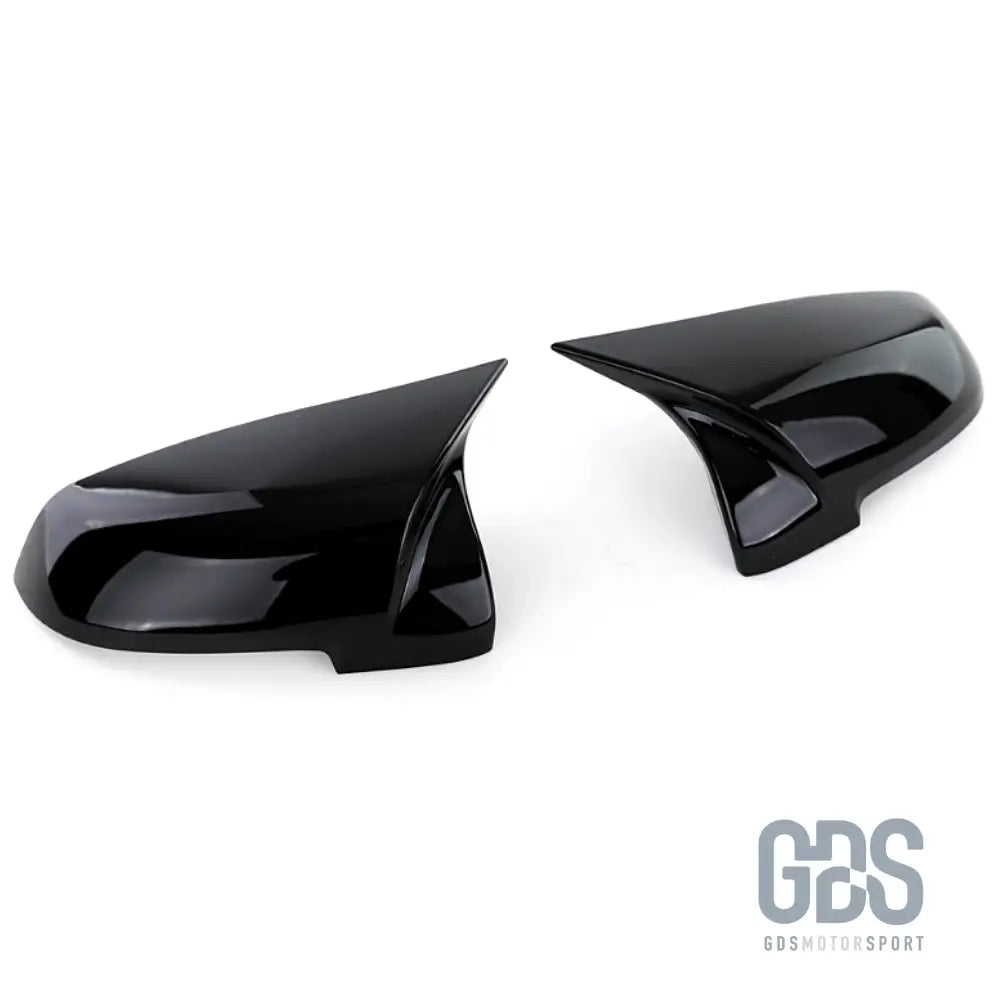 Coques de rétroviseur noir brillant look m performance pour bmw série 5 f10 & f11 (phase 2 lci) - coque rétroviseur