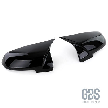 Coques de rétroviseur noir brillant look m performance pour bmw série 5 f10 & f11 (phase 2 lci) - coque rétroviseur