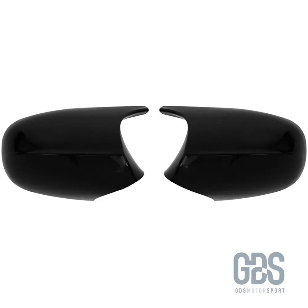 Coques rétroviseur noir brillant look m3 pour bmw série 1 e87 e81 e82 e88 — phase 2 lci - coque rétroviseur