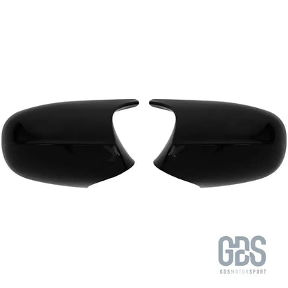 Coques rétroviseur noir brillant look m3 pour bmw série 1 e87 e81 e82 e88 — phase 2 lci - coque rétroviseur