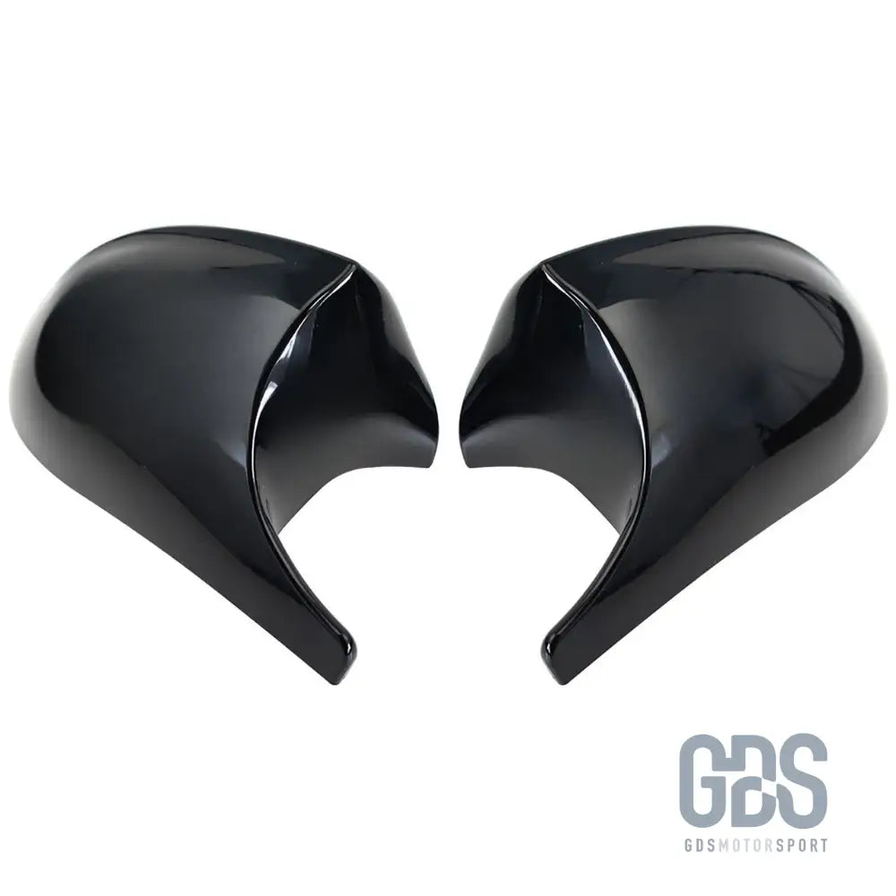 Coques rétroviseur noir brillant look m3 pour bmw série 1 e87 e81 e82 e88 — phase 2 lci - coque rétroviseur